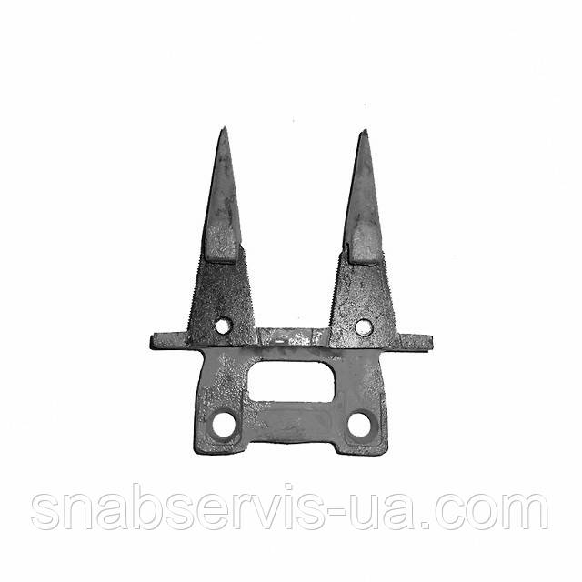 Палець ріжучого апарату подвійний жниварки  Акрос, фото 1