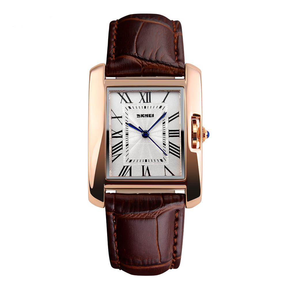 Skmei 1085 spring коричневий жіночий класичний годинник