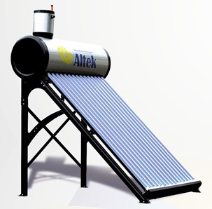 Колектор (водонагрівач) сонячний SD-T2-15 Altek 150л сезонний з баком безнапірна система