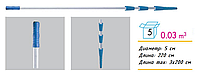 Рукоятка телескопическая алюминиевая 6,0 метров (3х2,0 м) TUS 282