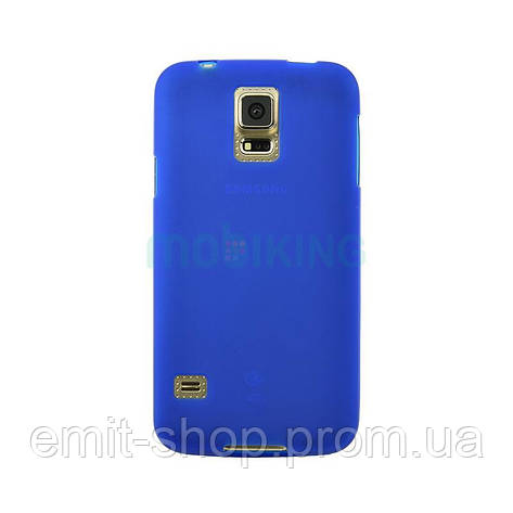 Силіконовий чохол-накладка для Samsung Galaxy J7 2017 (J730) Синій, фото 2