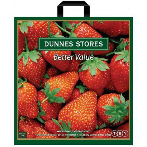 Пакет із петльовою ручкою К "Полуниця" (44*45) 60мк Ренпако (25 шт.), фото 1