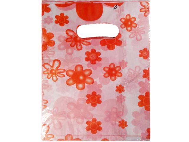 Пакет з вирубний ручкою Подарунковий (20*25) № 8 китай (100шт) (1 пач.)