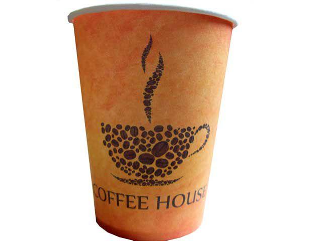 Стакан паперовий 340 мл "№62 Coffee House" Маестро (50 шт)