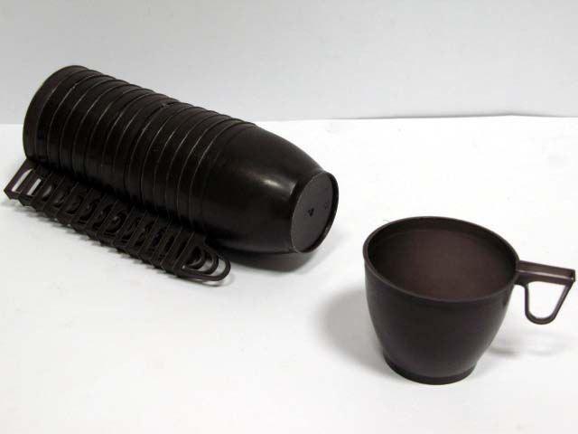 Сумка чашка коричнева (30 шт), фото 1