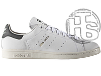 Мужские кроссовки Adidas Stan Smith White/Black S75076