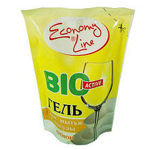 Гель для миття посуду Economy Line 450 г (лимон) (1 шт.)