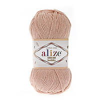 Пряжа Alize Cotton Gold Hobby 393 светло-розовый (Ализе Котон Голд Хобби)