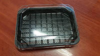Упаковка для суши ПС-63ДЧ (16,8/11,5)+ПС63К (50 шт)