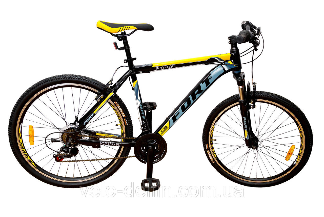 Велосипед гірський Fort 	Iron heart 26"  15рост
