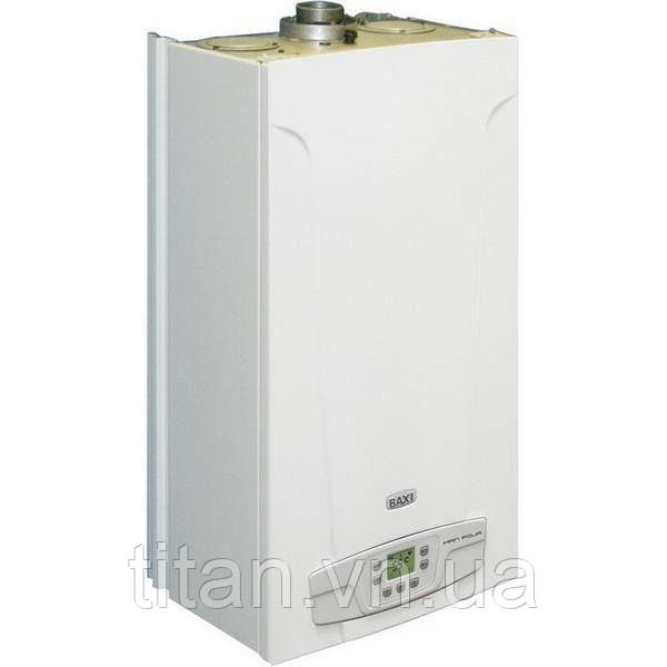 Газовий котел BAXI Eco 4s 24 F + труба