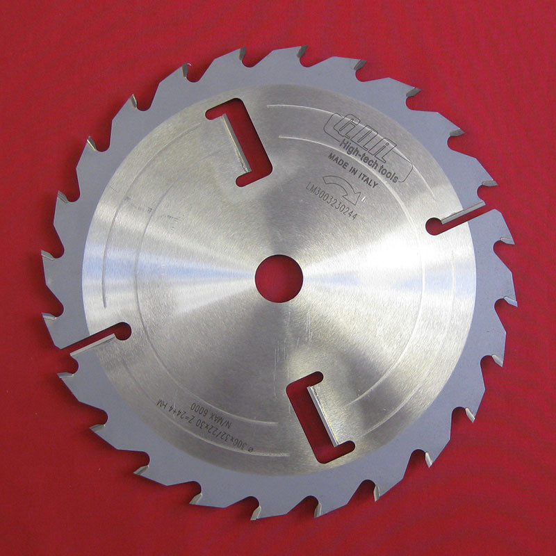 Пила для многопилов з підрізними ножами D300x30х3,2/2,2 Z24+2+2 LM3003230F244