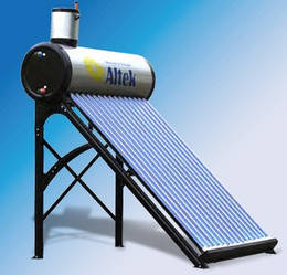 Сонячний колектор для нагріву води SD-T2L-24 Altek з баком на 240л