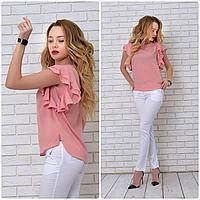 Нарядна Блузка, модель 902, пудра