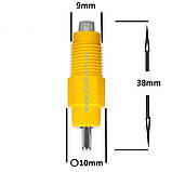 Ніпельні поїлки 360º для бройлерів, курей, перепілок, качок, індиків, фото 3