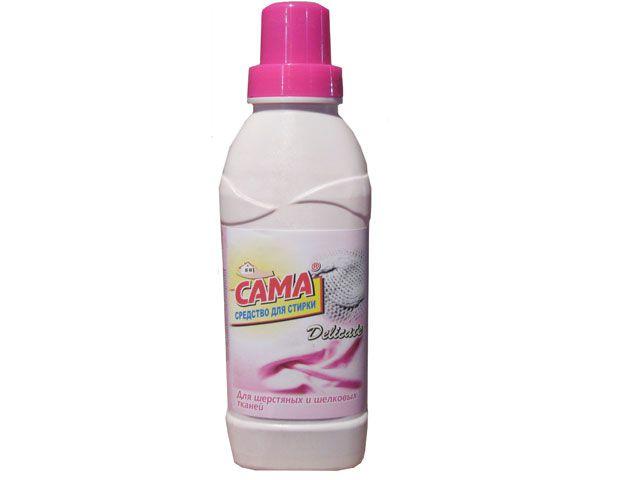 Купити Жидкий порошок для стирки 500г САМА DELICATE шелк/шерсть (1 шт ...