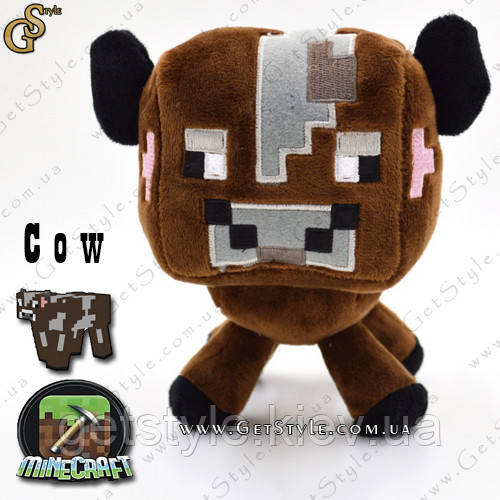 Іграшка Корова з Minecraft — "Cow" — 16 х 15 см, фото 1