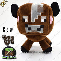 Игрушка Корова из Minecraft - "Cow" - 16 х 15 см