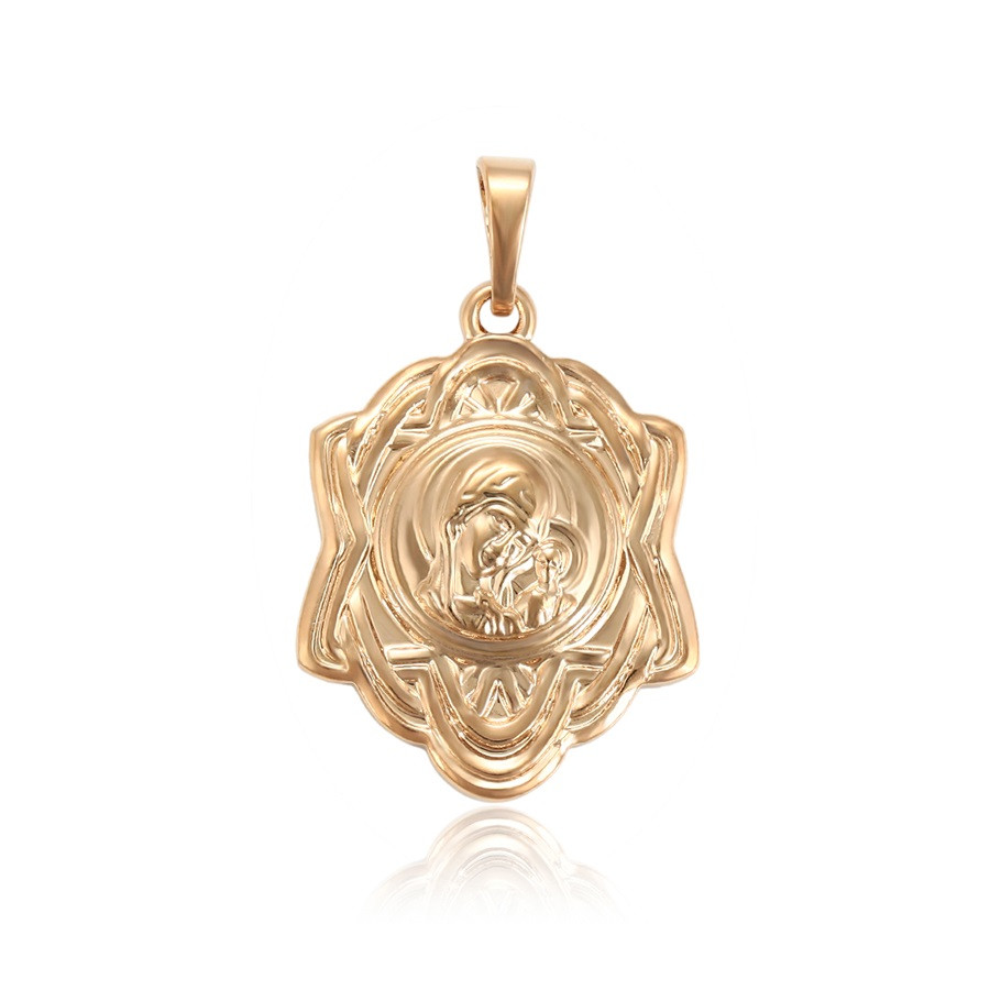 Кулон Сонечко, Богородь ХР GOLD FILLED 18K!