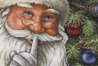 "Santa s Secret" Dimensions. Набор для вышивки крестом (8799)