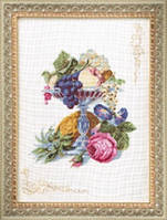 Набір для вишивки Чарівна Мить М-97 Солодощі в кришталевій вазі