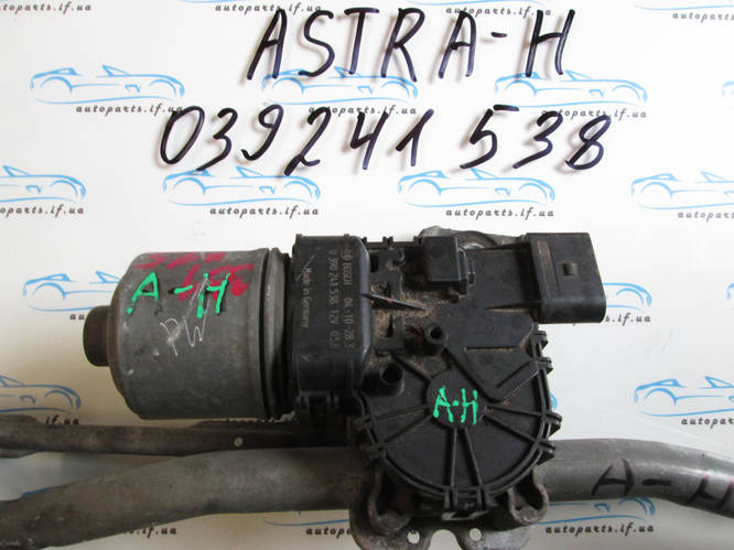 Моторчик двірників Опель Астра Н, Opel Astra H 0390241538, ціна 1000 ...