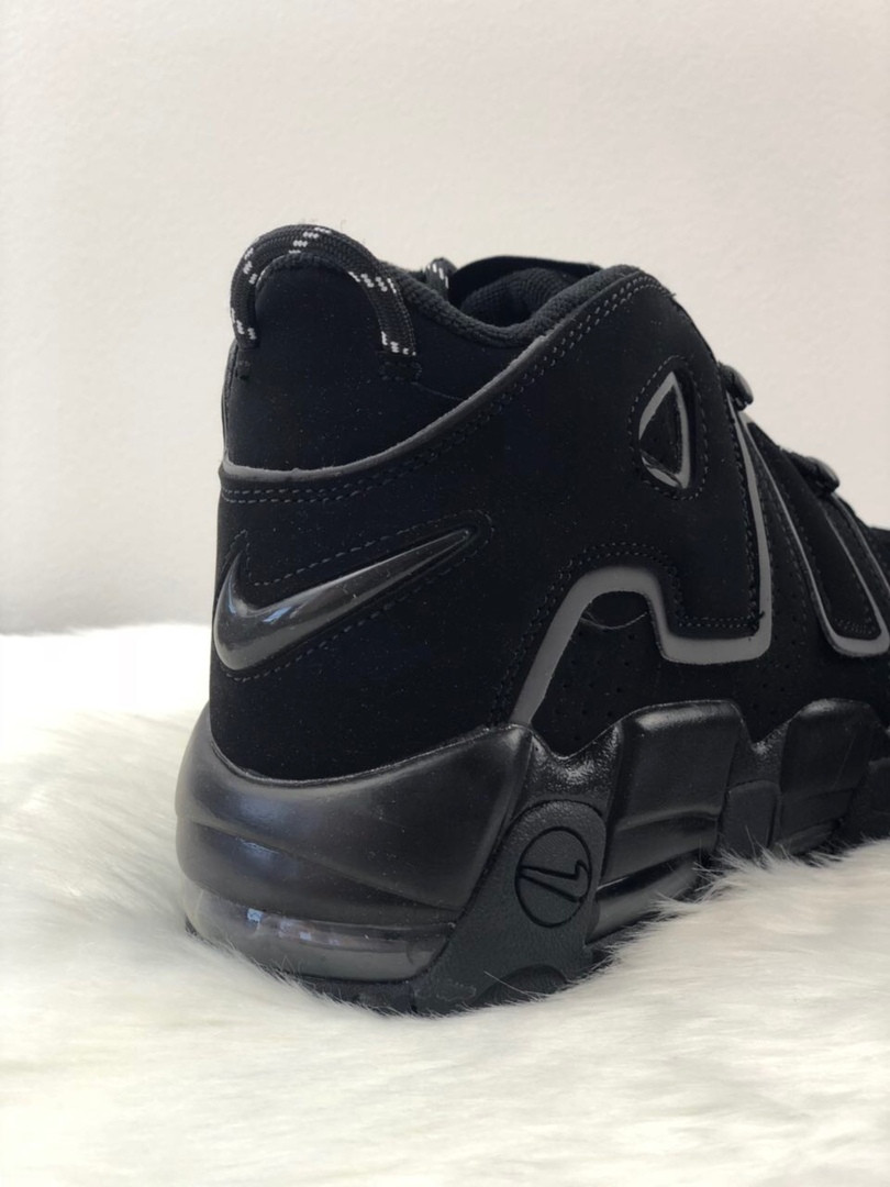 Nike air more uptempo black reflective hotsell