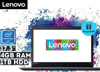 Ноутбук Lenovo IdeaPad 320-17IKB 17.3" HD+ LED (Pentium N4415, 4GB RAM, 1TB HDD, Windows 10) — Суперціна!
