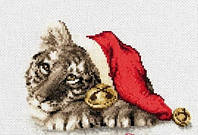 "Новогодний тигр" Алисена. Набор для вышивки крестом (998а)