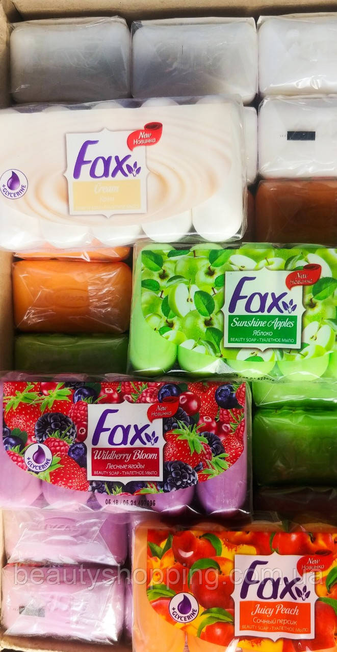 Туалетне мило Fax в асортименті 5 штук x 70 г Туреччина