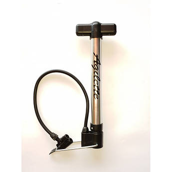 Велосипедний насос "ромашка" з ручкою (з універсальним клапаном AGELETTE)