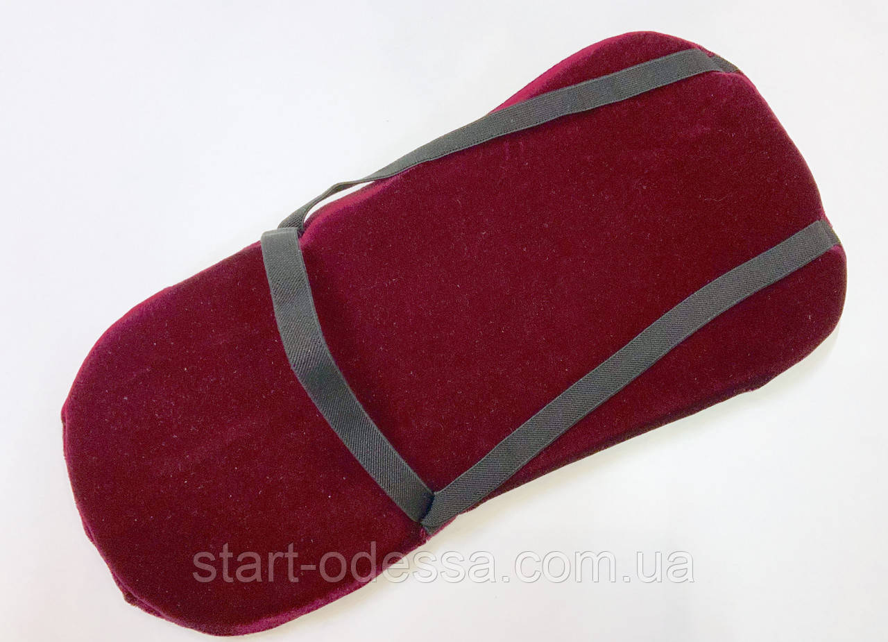 Подушка для спины гимнастическая (матрасик, наспинник) 40*18 см велюровый - фото 6 - id-p904832024