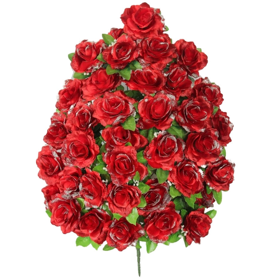 Букет штучна троянда, 47см від 1 шт