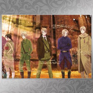 Плакат A3  Аниме Hetalia 002