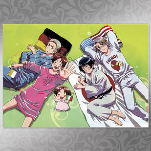 Плакат A4  Аниме Hetalia 004