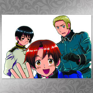 Плакат A3  Аниме Hetalia 005