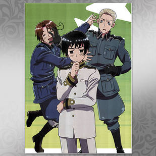 Плакат A4  Аниме Hetalia 010
