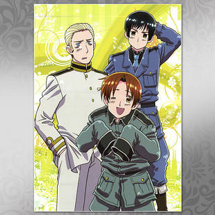 Плакат A3  Аниме Hetalia 012