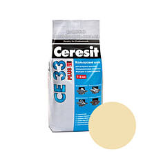 Затирка CERESIT CE 33 Plus 140 (ванільна), 2 кг
