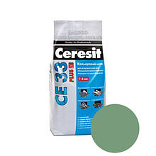 Затирка CERESIT CE 33 Plus 161 (нефритова), 2 кг