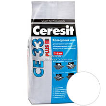 Затирка CERESIT CE 33 Plus 100 (біла), 5 кг