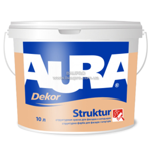 Фарба AURA Dekor Struktur структурна, 10 л