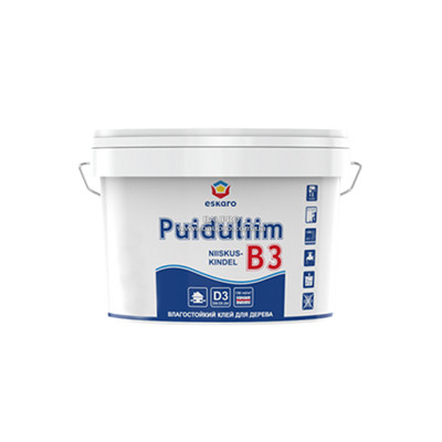 Клей ESKARO B3 Niiskuskindel Puiduliim вологостійкий для деревини, 2,5 л