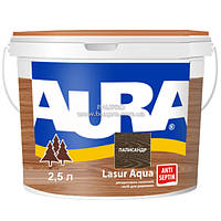 Деревозахисний засіб AURA Lasur Aqua (палісандр), 2,5 л