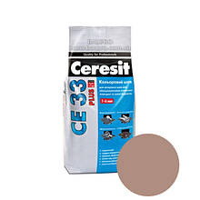 Затирка CERESIT CE 33 Plus 138 (кремова), 2 кг
