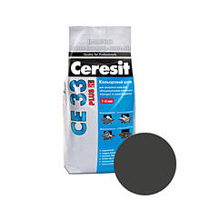 Затирка CERESIT CE 33 Plus 116 (антрацит), 2 кг