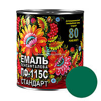 Емаль СПЕКТР ПФ-115С стандарт, алкідна (бірюзова), 2,8 кг