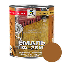 Емаль СПЕКТР ПФ-266С стандарт, алкідна для підлоги (жовто-коричнева), 50 кг