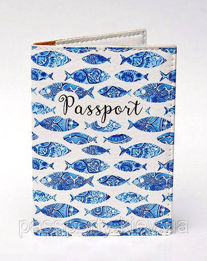 Обкладинки для паспорта Рибки