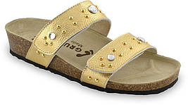 Шльопанці ортопедичні жіночі Malta з декором, Grubin